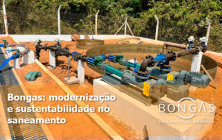 Bongas impulsiona modernização e sustentabilidade no saneamento