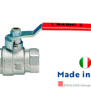 Válvula de esfera para fluidos Basic S0211 monobloco com rosca BSP f/f.