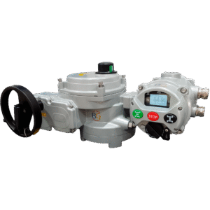 Atuador Elétrico Grey-Q Evolution 1/4 Voltas com corpo em alumínio ADC12.