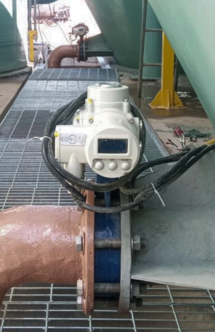 Tecnologia Bongas em válvula automatizada para tratamento de água