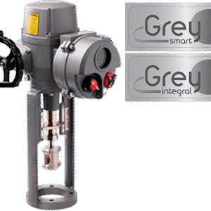 Atuadores Multivoltas Grey-L Integral/Smart com display local e módulo inteligente