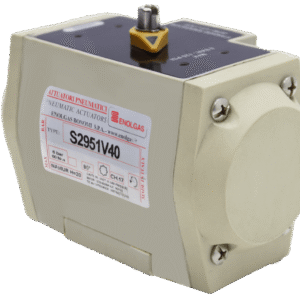 Atuadores Pneumáticos em PVC S2951V com indicador acrílico de posição